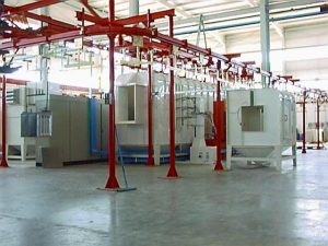 powder enameling equipment