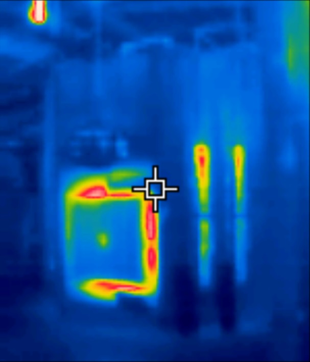 Thermal imaging of enameling furnaces