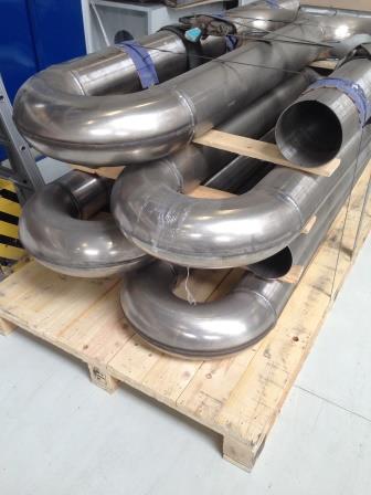 Radiant tubes for Eisenmann enameling furnace