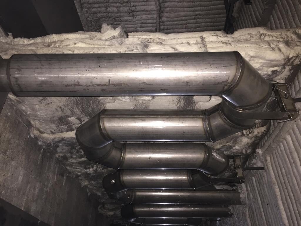 Replacement of radiant tubes