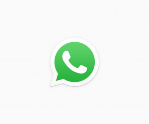 Press button to start Whatsapp messenger