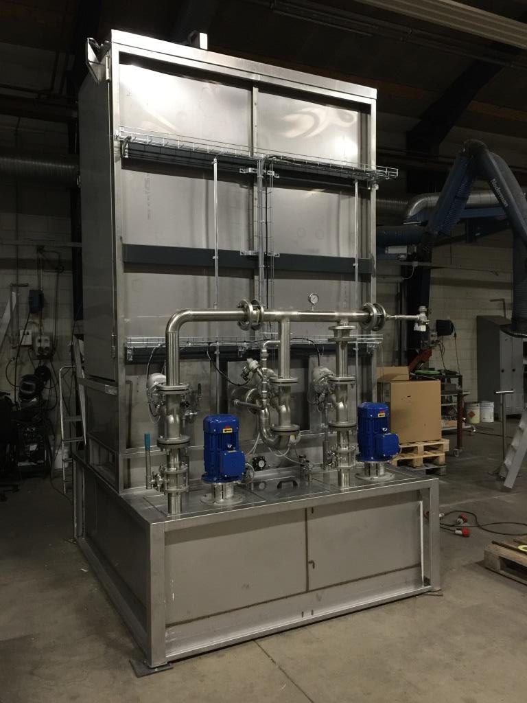 Preshipment inspection of spray-degreaser