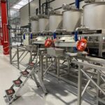 Maturing tanks for wet enamel preparation