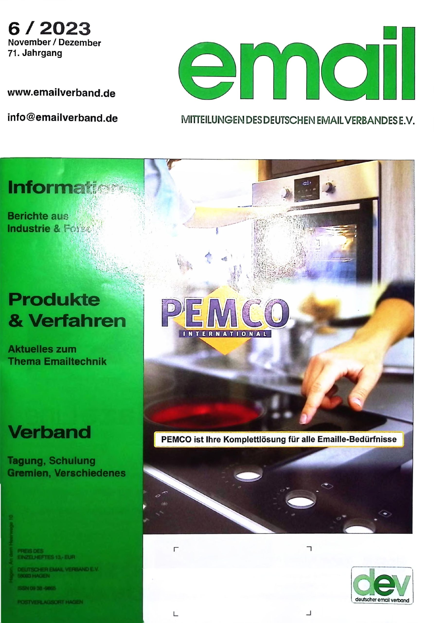 DEV Email 6/2023 published