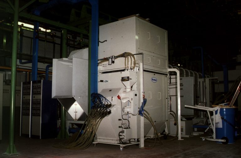 Combined powder enamel system for Smalterie Lombarde